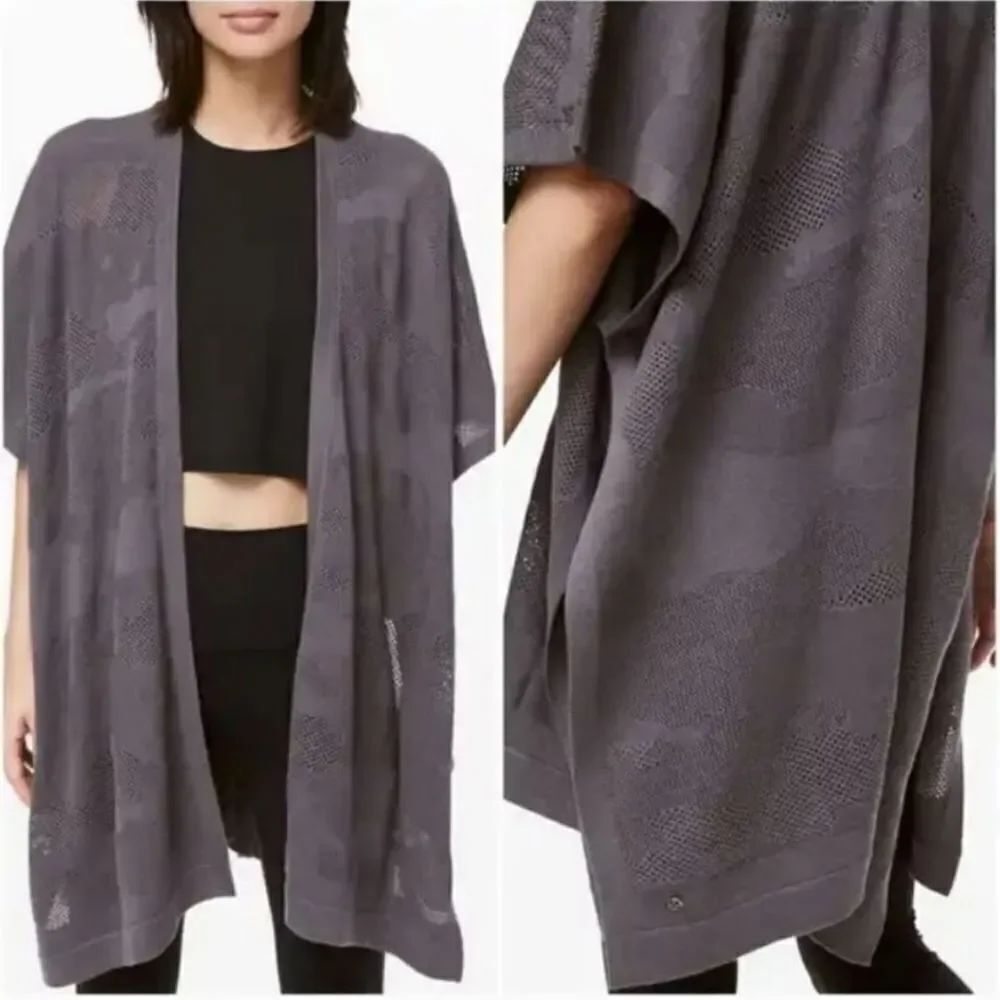 Lululemon Find Your Light Wrap Heathered Moonwalk